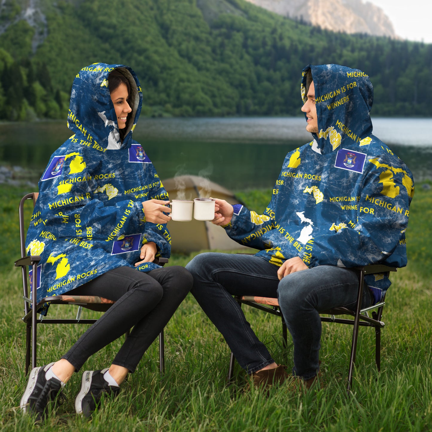 State of Michigan Proud Snug Hoodie