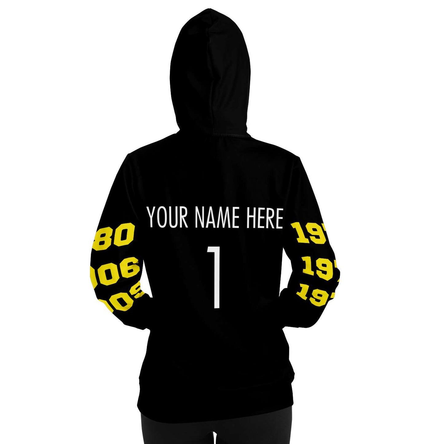 World's Biggest Pittsburgh Fan Championship Years Hoodie