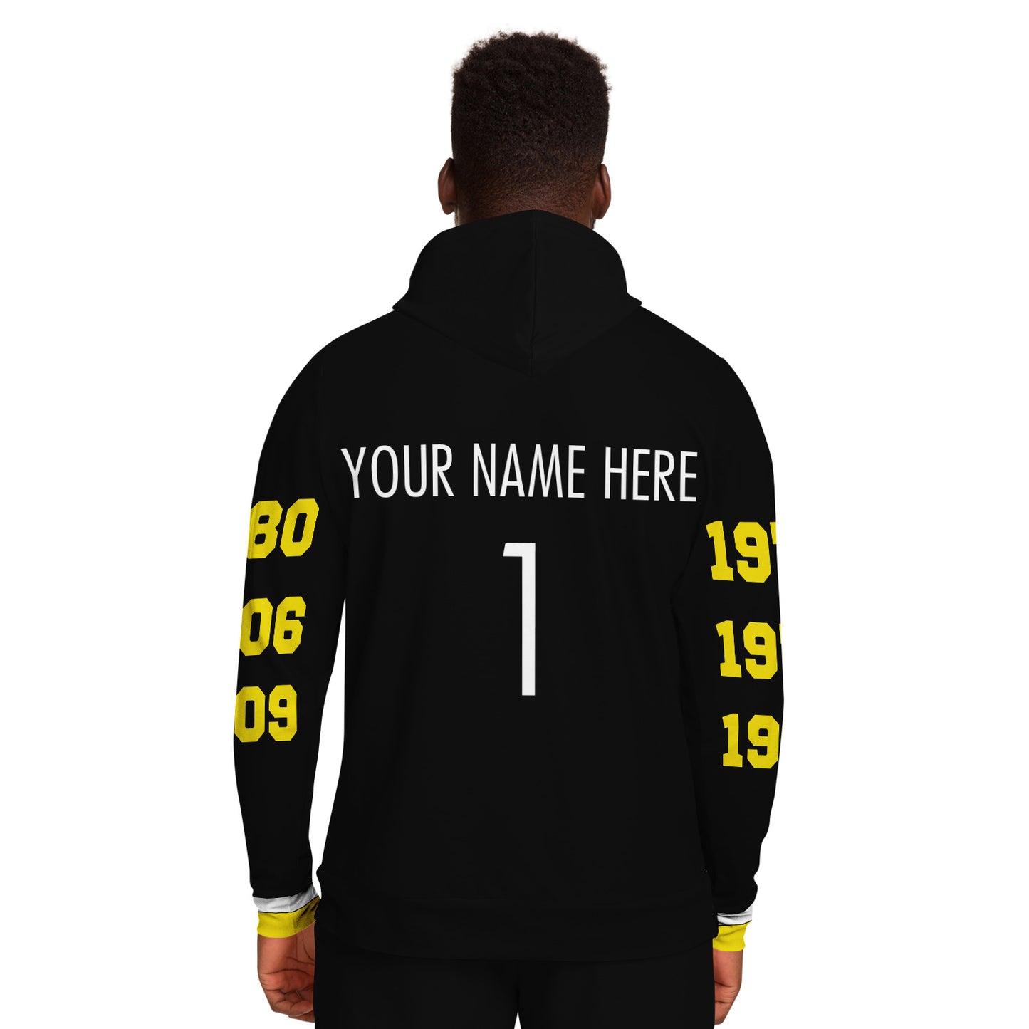 World's Biggest Pittsburgh Fan Championship Years Hoodie
