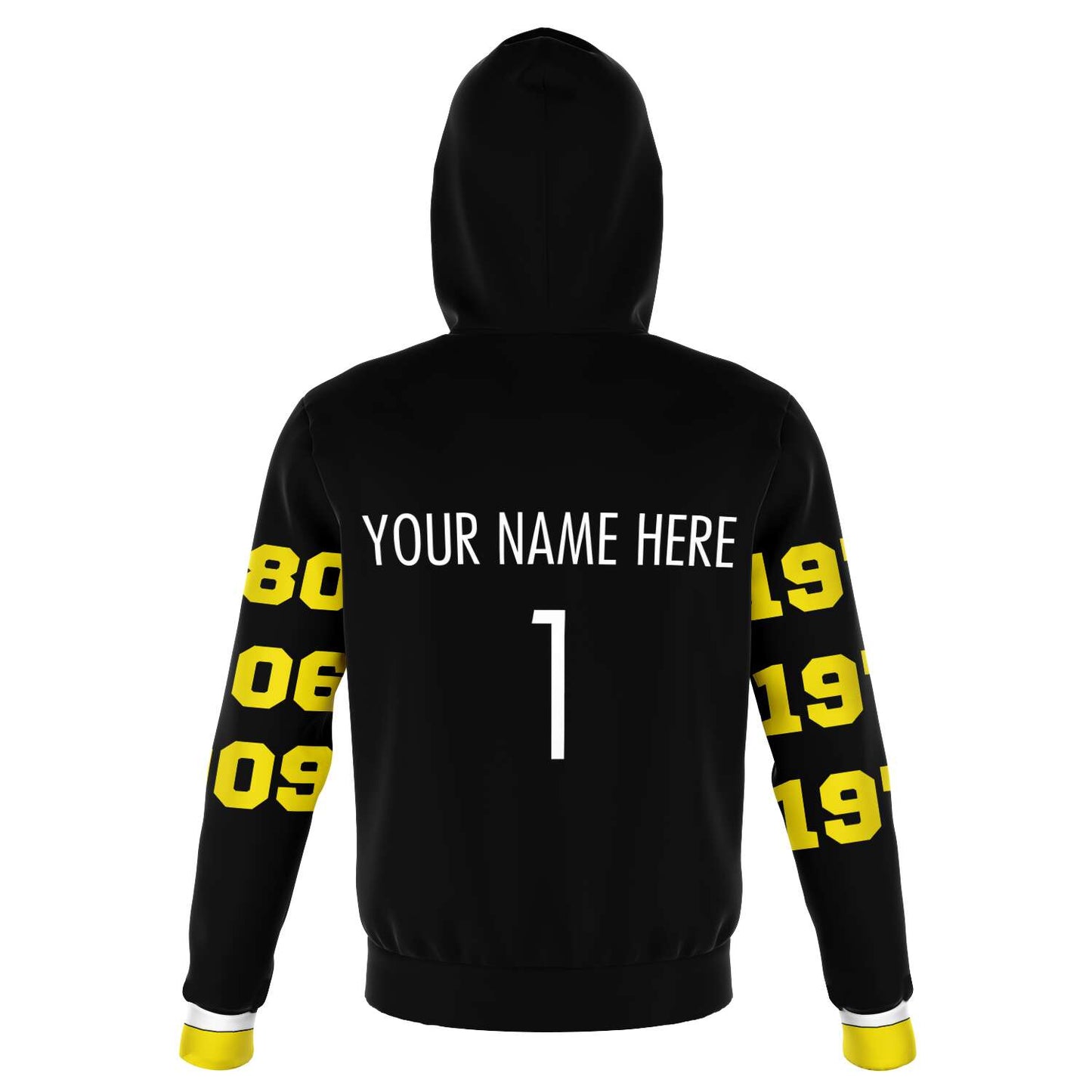World's Biggest Pittsburgh Fan Championship Years Hoodie