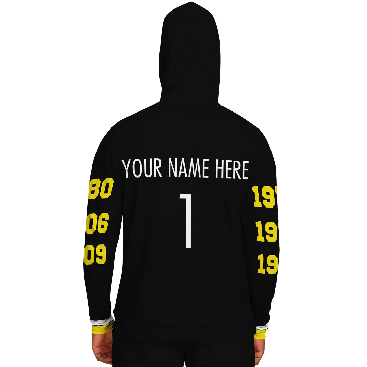 World's Biggest Pittsburgh Fan Championship Years Hoodie
