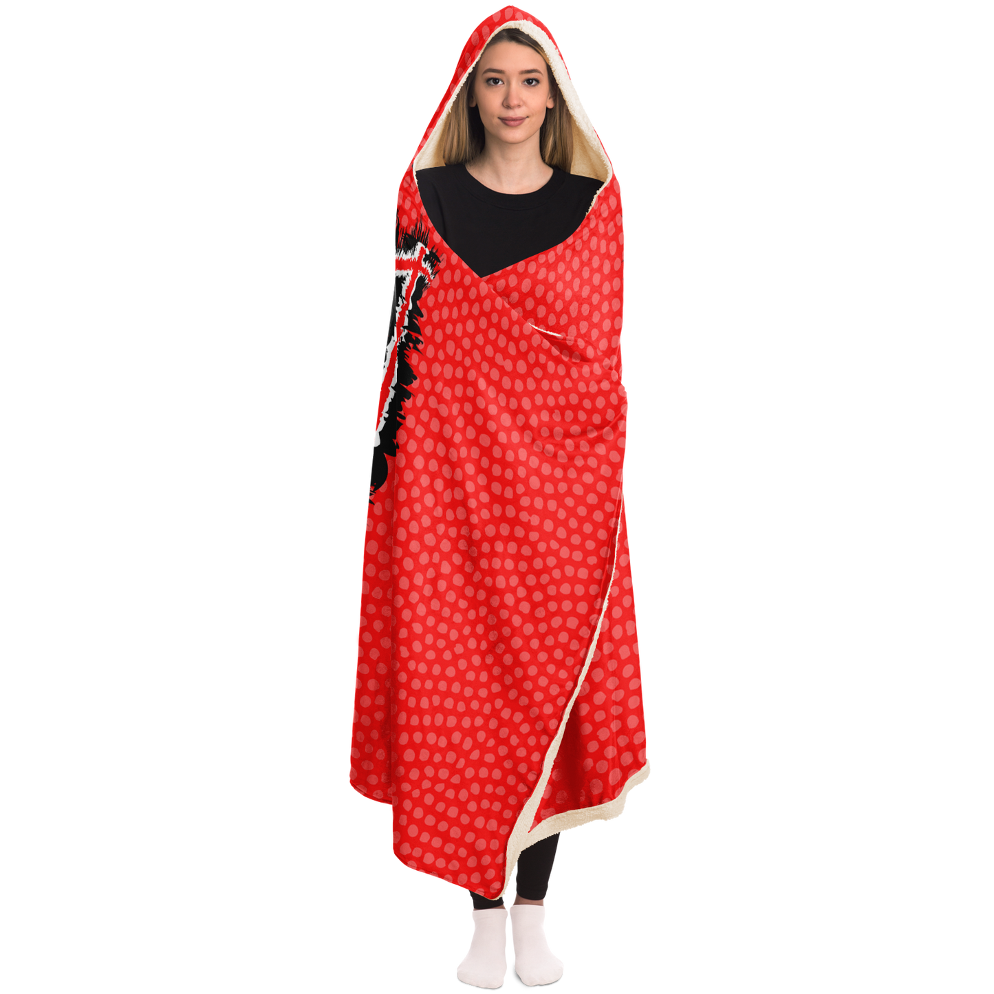 Believe in Ohio "All Over Print" Hooded Blanket
