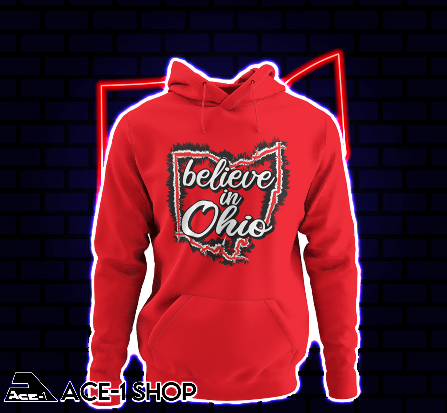 "Believe in Ohio" Unisex Hoodie