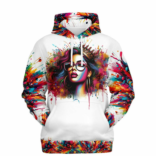 Latina Queen Splash Art Hoodie copy