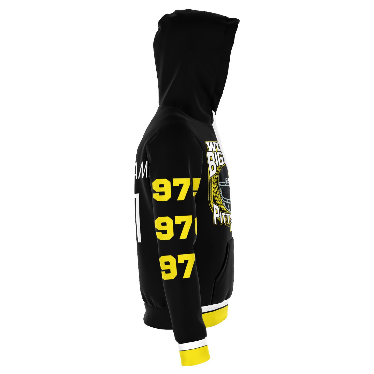 World's Biggest Pittsburgh Fan Championship Years Hoodie