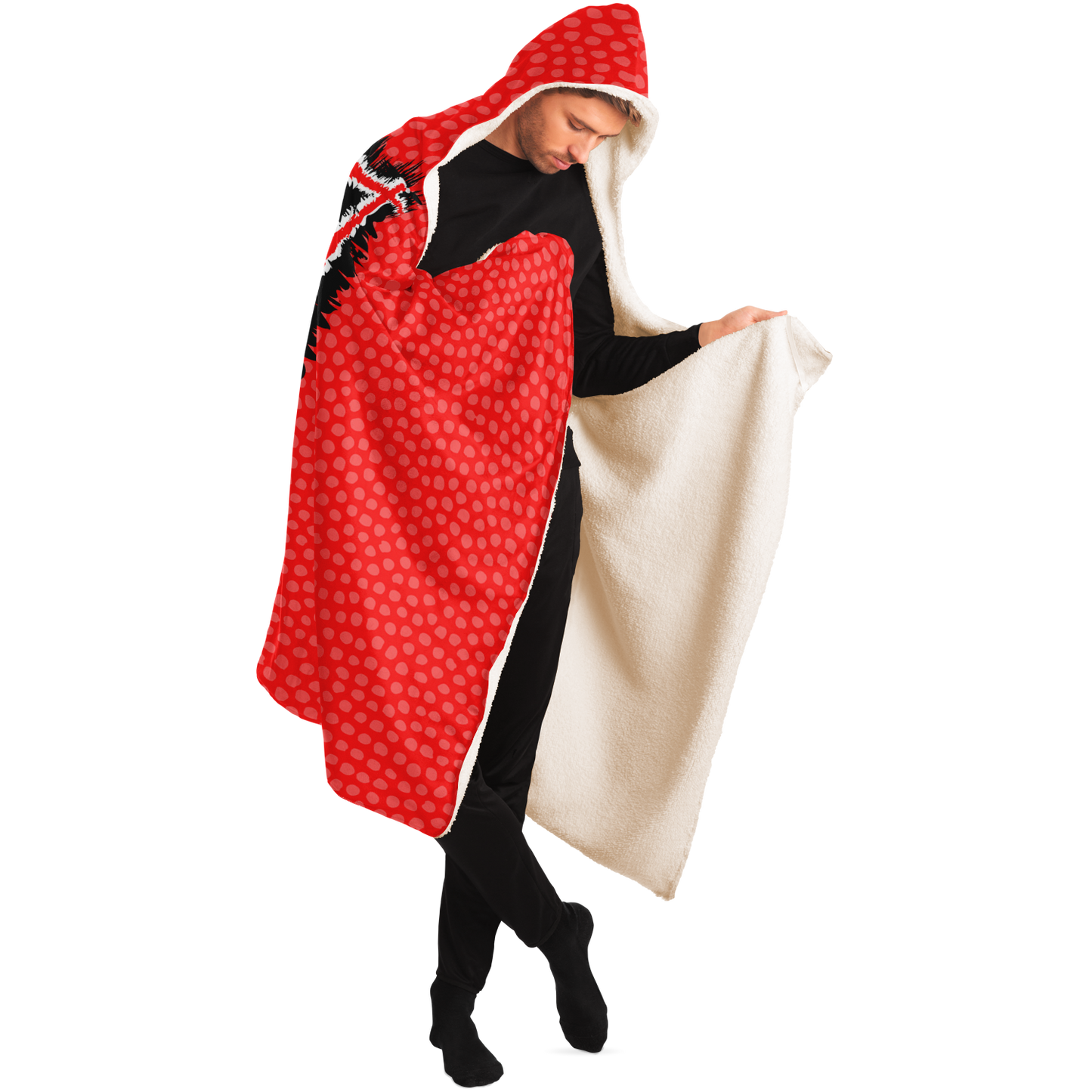 Believe in Ohio "All Over Print" Hooded Blanket