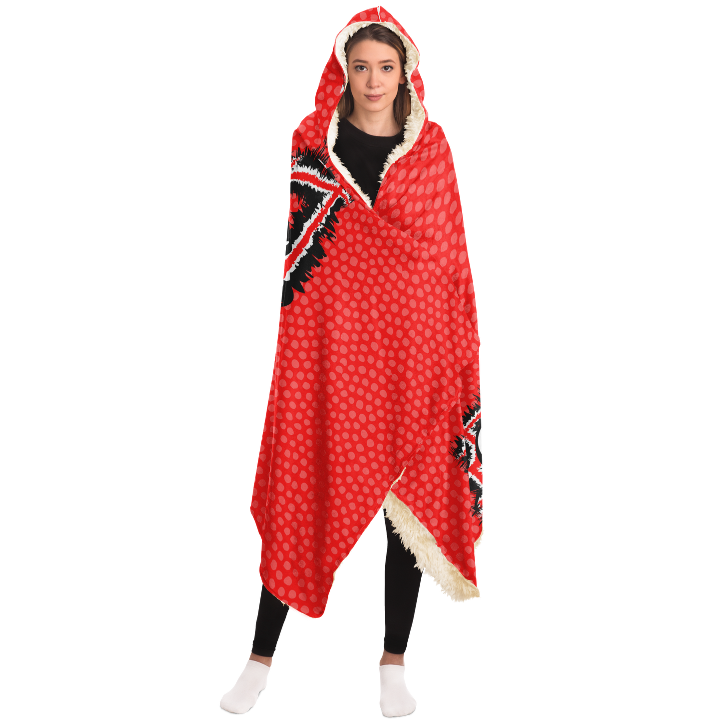 Believe in Ohio "All Over Print" Hooded Blanket