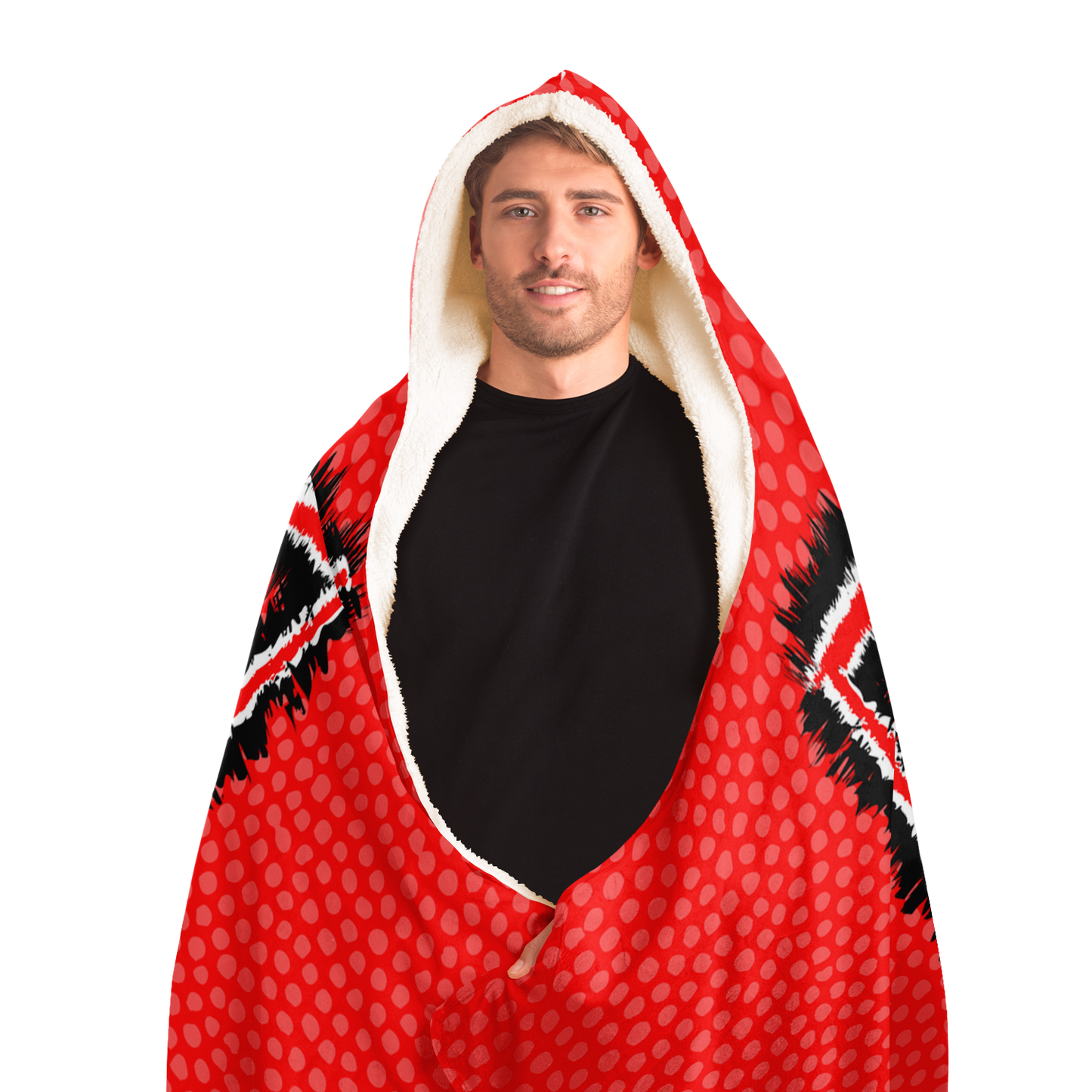 Believe in Ohio "All Over Print" Hooded Blanket