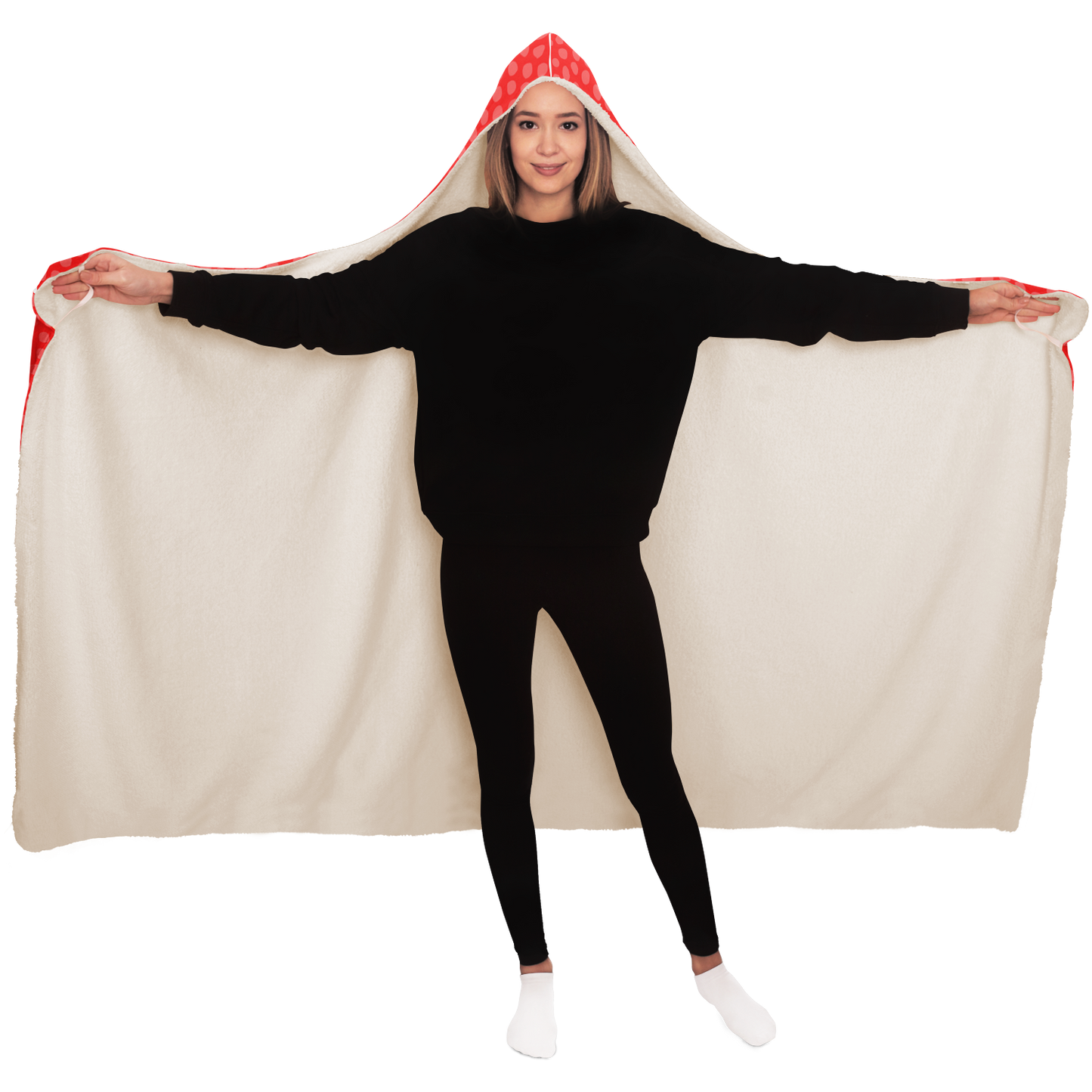 Believe in Ohio "All Over Print" Hooded Blanket